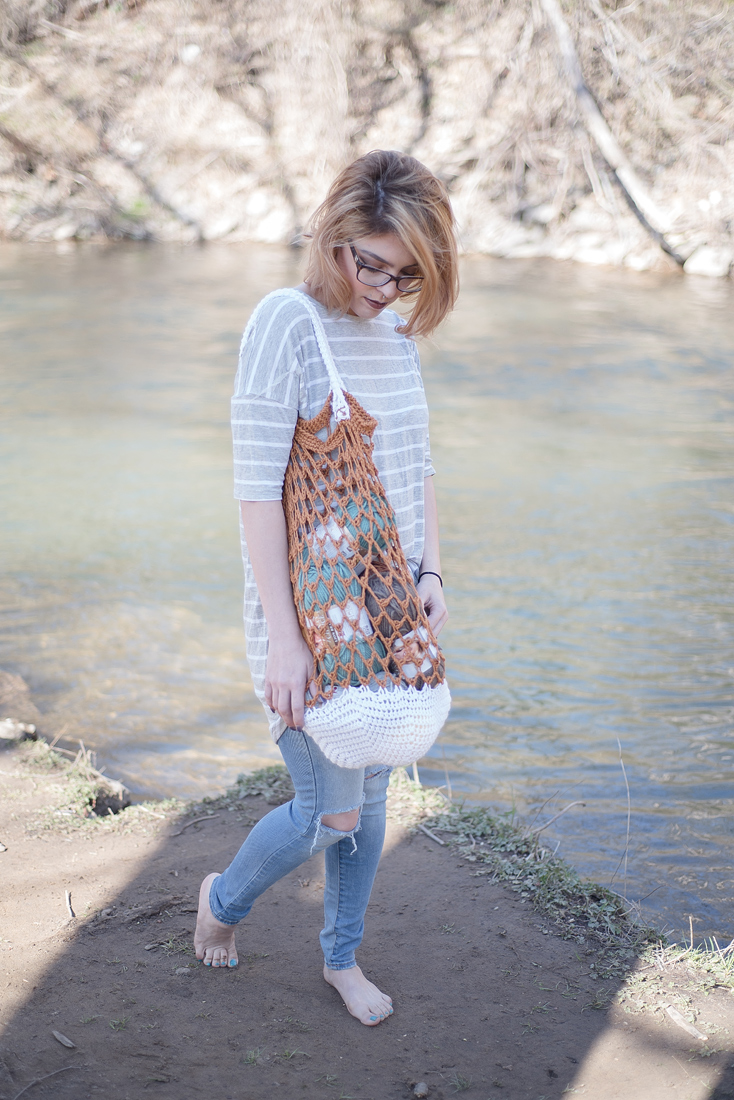 Free Crochet Pattern For The Farmers Market bag