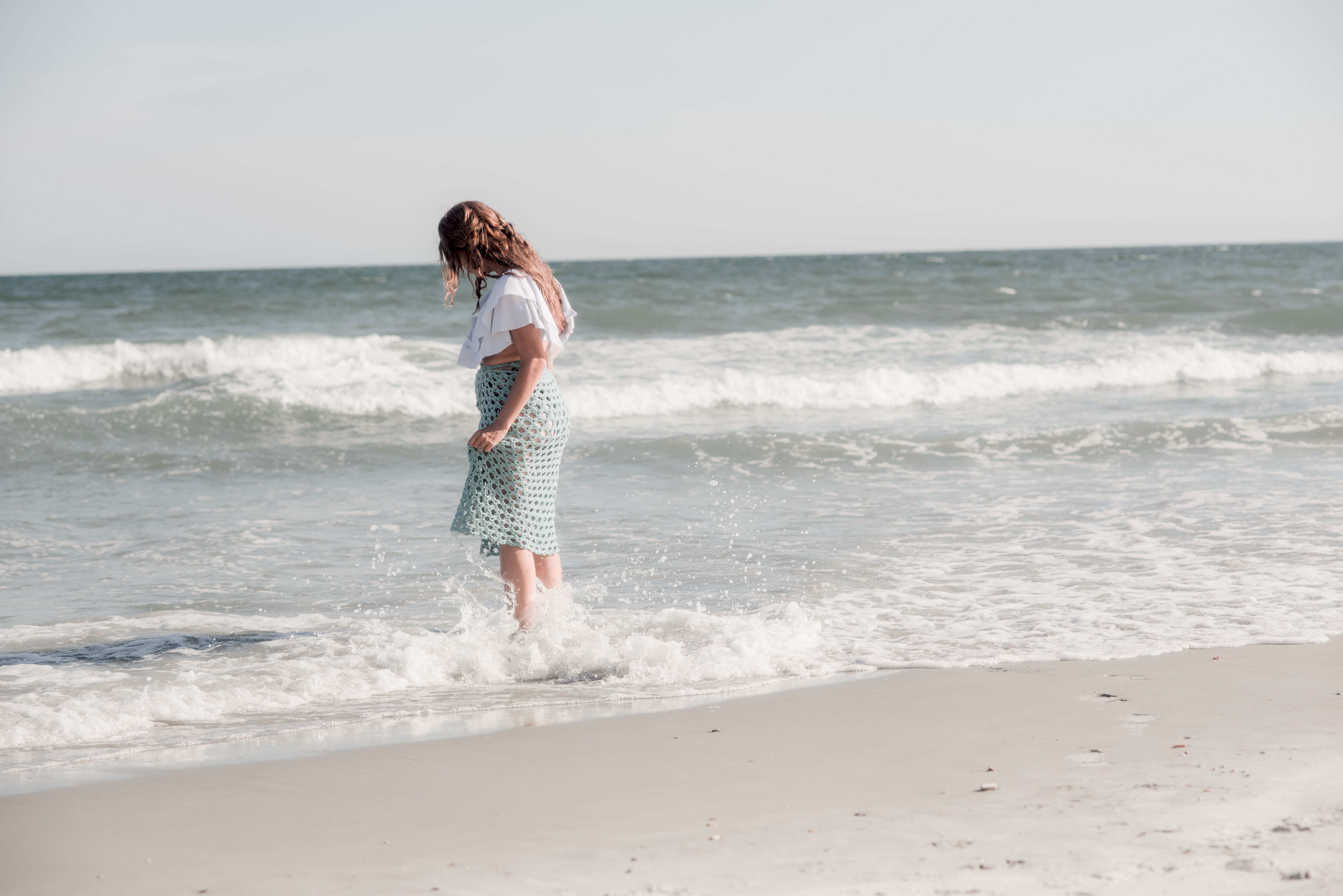 Free Crochet Pattern For The Seascape Beach Wrap